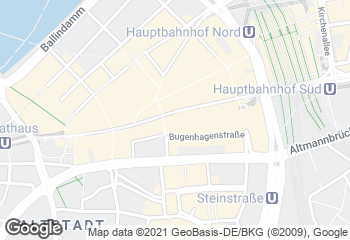Karte mit Standort von Dat Backhus Kaufhof EG