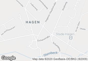 Karte mit Standort von Der Freden-Bäcker