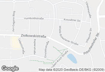 Karte mit Standort von Bäckerei-Konditorei Gesche