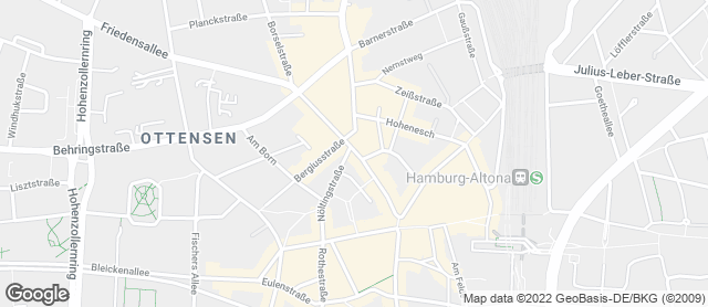 Karte mit Standort von Bäckerei/Konditorei H. von Allwörden GmbH