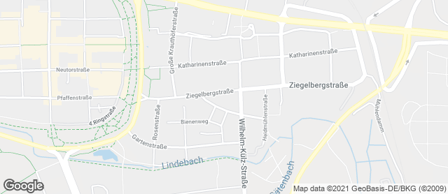 Karte mit Standort von Bäckerei-Konditorei Kadatz