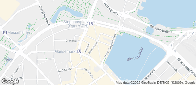 Karte mit Standort von Bäckerei/Konditorei H. von Allwörden GmbH