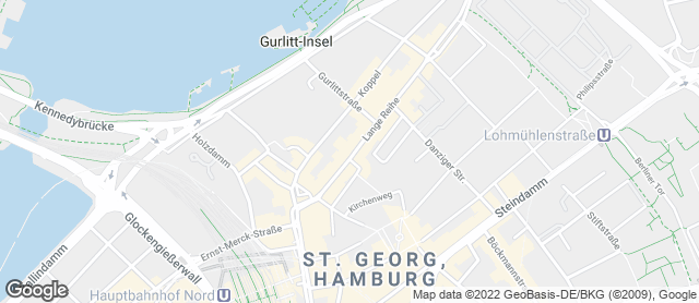 Karte mit Standort von Dat Backhus Lange Reihe