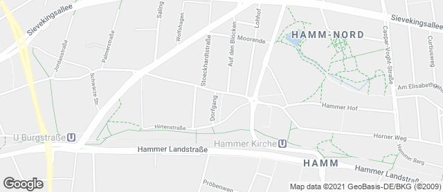 Karte mit Standort von Dat Backhus Carl-Petersen-Straße