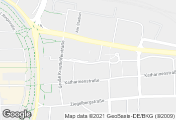 Karte mit Standort von Bäckerei & Konditorei Hatscher GmbH & Co. KG