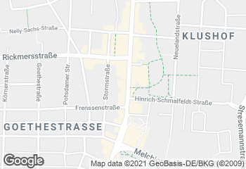 Karte mit Standort von Stadtbäckerei Engelbrecht "Hafenstraße"