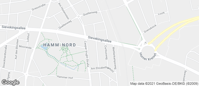 Karte mit Standort von Dat Backhus Sievekingsallee