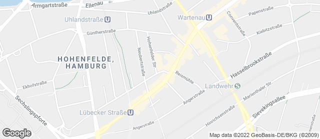 Karte mit Standort von Bäckerei/Konditorei H. von Allwörden GmbH