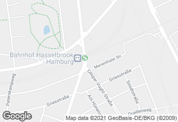 Karte mit Standort von Dat Backhus Caspar-Voght-Straße