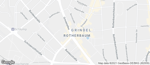Karte mit Standort von Springer Bio-Backwerk Grindel