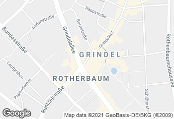 Karte mit Standort von Springer Bio-Backwerk Grindel