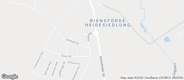 Karte mit Standort von Bäckerei Hillert im "famila" Markt