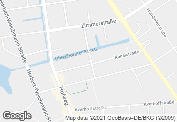 Karte mit Standort von Bäckere & Konditorei Pritsch GmbH