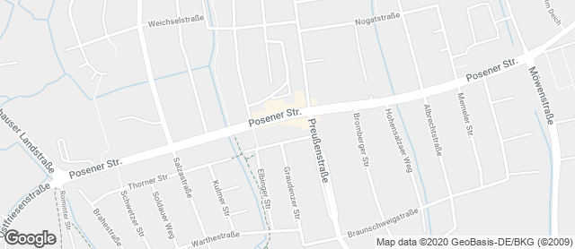 Karte mit Standort von Stadtbäckerei Siemens GmbH