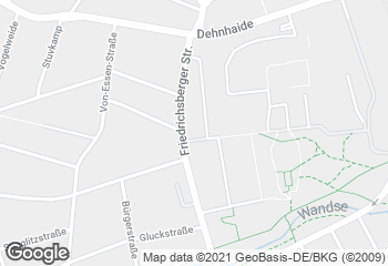 Karte mit Standort von Schmidtchen Barmbek