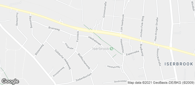 Karte mit Standort von Hansen IHRE BÄCKEREI