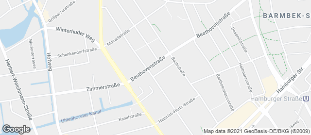 Karte mit Standort von Bäckere & Konditorei Pritsch GmbH