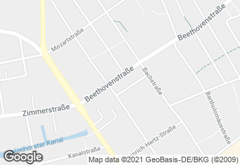 Karte mit Standort von Bäckere & Konditorei Pritsch GmbH
