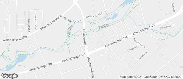 Karte mit Standort von Dat Backhus Ölmühlenweg 4