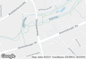Karte mit Standort von Dat Backhus Ölmühlenweg 4