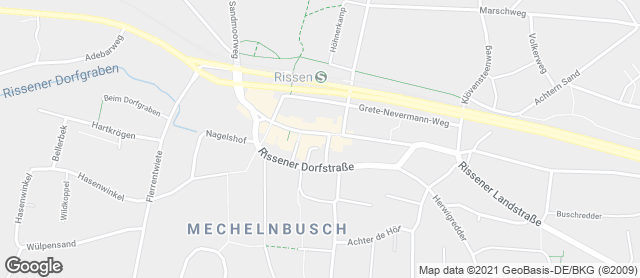 Karte mit Standort von Hansen IHRE BÄCKEREI