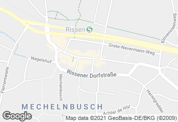 Karte mit Standort von Hansen IHRE BÄCKEREI