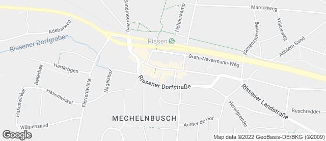 Karte mit Standort von Junge Die Bäckerei. - Marktplatz Rissen