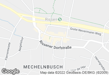 Karte mit Standort von Junge Die Bäckerei. - Marktplatz Rissen