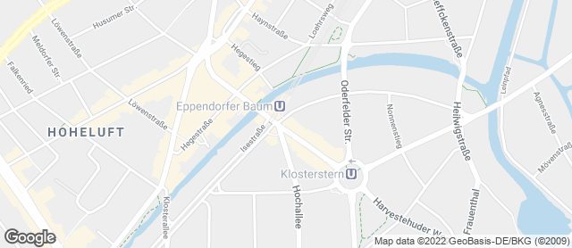 Karte mit Standort von Bäckerei/Konditorei H. von Allwörden GmbH