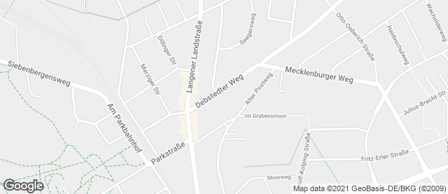 Karte mit Standort von "Stadtbäckerei Engelbrecht "Debstedter Weg"