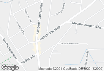 Karte mit Standort von "Stadtbäckerei Engelbrecht "Debstedter Weg"