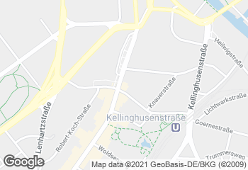 Karte mit Standort von Dat Backhus Eppendorfer Landstraße