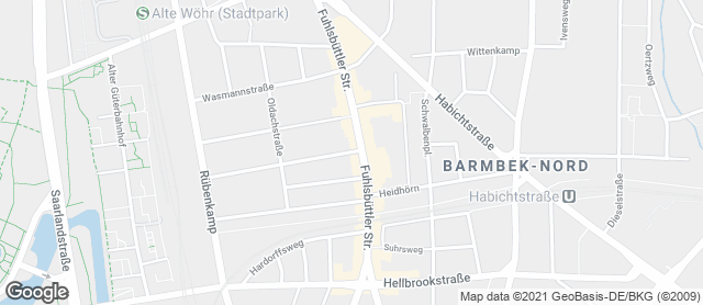 Karte mit Standort von Rohlfs Bäckerei & Konditorei GmbH