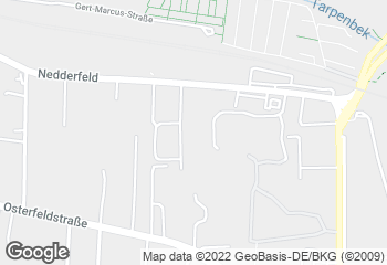 Karte mit Standort von Bäckerei/Konditorei H. von Allwörden GmbH