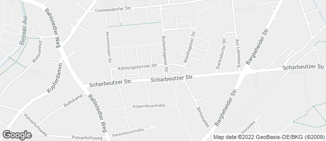 Karte mit Standort von Bäckerei/Konditorei H. von Allwörden GmbH