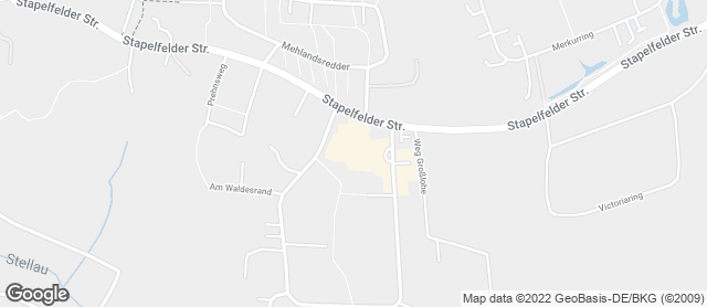 Karte mit Standort von Bäckerei/Konditorei H. von Allwörden GmbH