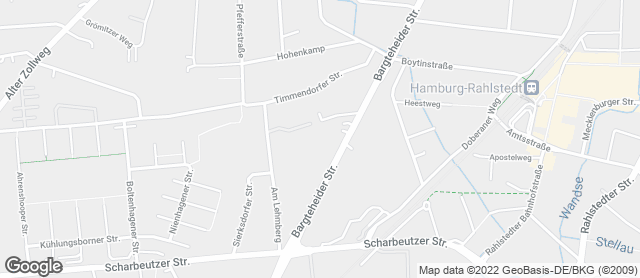 Karte mit Standort von Bäckerei/Konditorei H. von Allwörden GmbH
