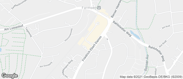 Karte mit Standort von Dat Backhus Farmsen Einkaufszentrum