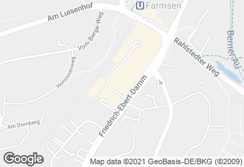 Karte mit Standort von Dat Backhus Farmsen Einkaufszentrum