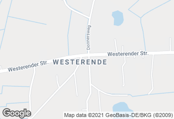 Karte mit Standort von Bäckerei Dollmann