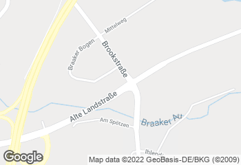 Karte mit Standort von Braaker Mühle - Back-Drive