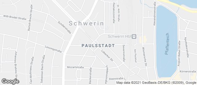 Karte mit Standort von Bäckerei-Konditorei Schulz E.K.