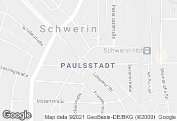 Karte mit Standort von Bäckerei-Konditorei Schulz E.K.