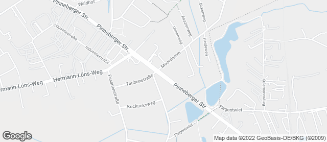 Karte mit Standort von Bäckereí Kolls Ellerbek