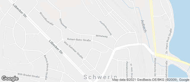 Karte mit Standort von Bäckerei-Konditorei Schulz E.K.