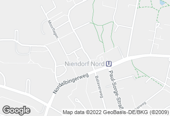 Karte mit Standort von Bäckerei Kolls Niendorf/Nord