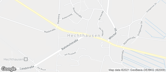 Karte mit Standort von Bäckerei Daetz-Filiale Hechthausen ( NETTO )