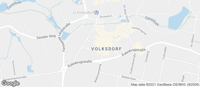 Karte mit Standort von Rohlfs Bäckerei & Konditorei GmbH