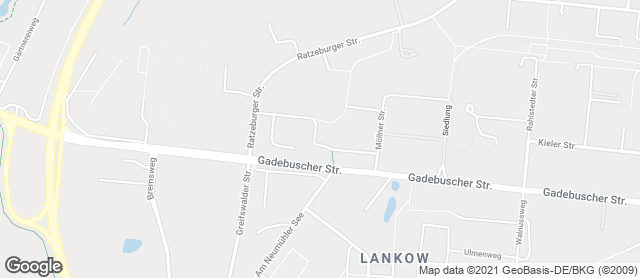 Karte mit Standort von Bäckerei-Konditorei Kadatz
