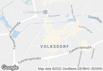 Karte mit Standort von Junge Die Bäckerei. - Weiße Rose Volksdorf